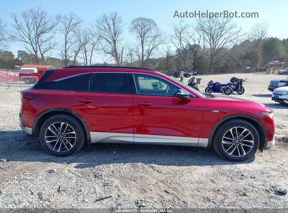4W5KHNRL0RZ508282 2024 ACURA ZDX Красный Вид задней части салона