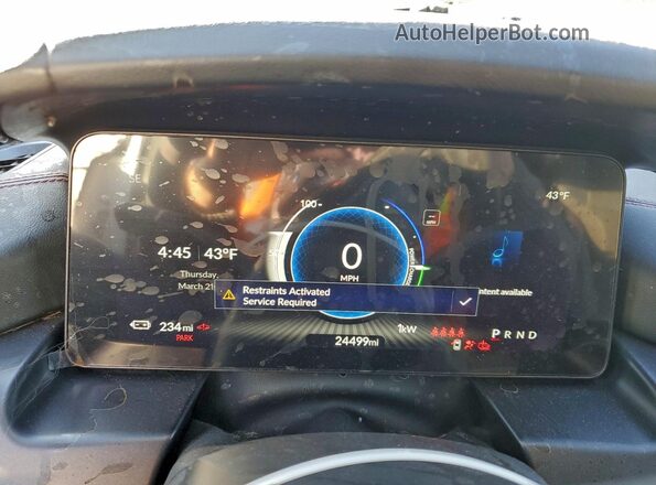 4W5KHNRL2RZ513449 2024 ACURA ZDX Белый Вид щитка приборов