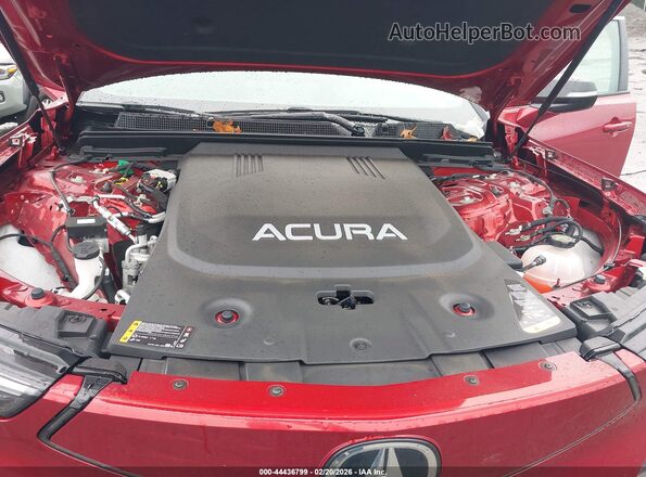 4W5KHNRL9RZ519748 2024 ACURA ZDX Красный Вид сзади