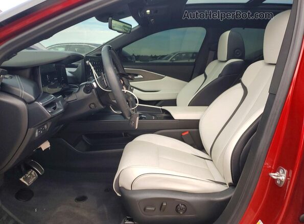 4W5XHPRL9RZ515233 2024 ACURA ZDX Бордовый Вид салона спереди