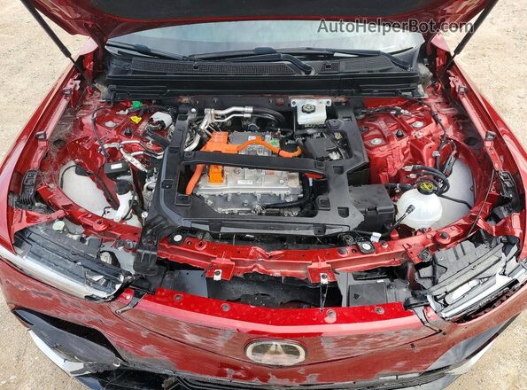 4W5XHPRL9RZ515233 2024 ACURA ZDX Бордовый Вид подкапотного пространства