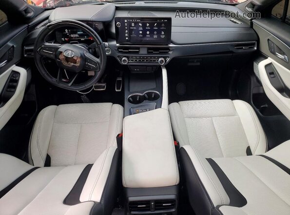 4W5XHPRL9RZ515233 2024 ACURA ZDX Бордовый Вид панели приборов