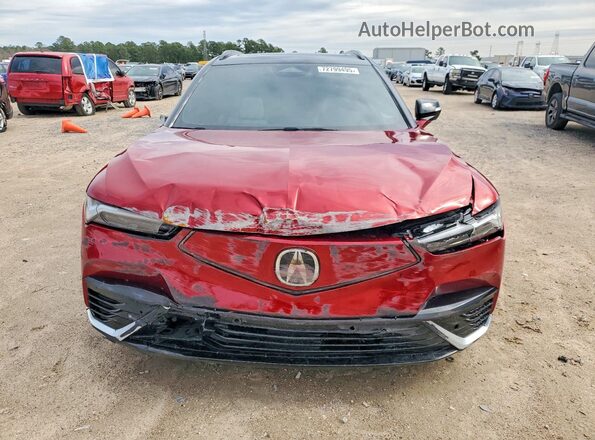 4W5XHPRL9RZ515233 2024 ACURA ZDX Бордовый Вид спереди