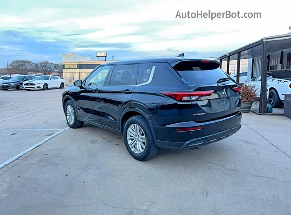 JA4J3UA83RZ033441 2024 MITSUBISHI OUTLANDER Black Przód prawy