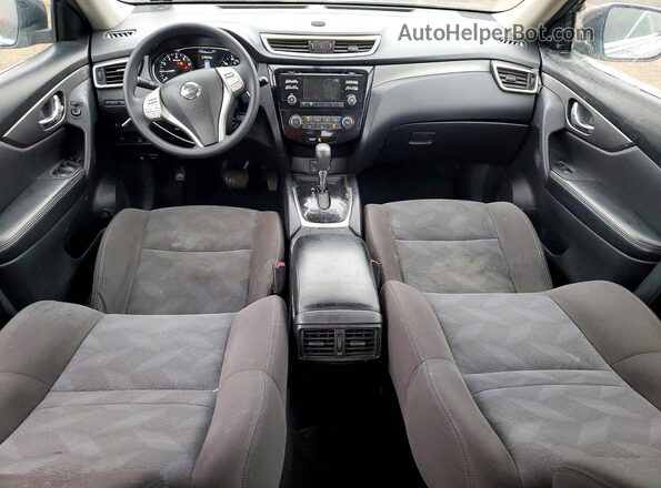 KNMAT2MV7GP626014 2016 NISSAN ROGUE Gray Vista del cuadro de instrumentos