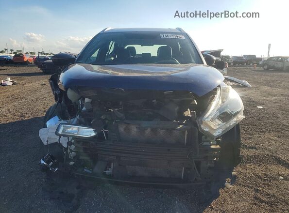 3N1CP5CU7KL491535 2019 NISSAN KICKS Blue Widok z tyłu