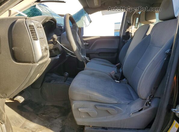 3GCUKNEC4JG443177 2018 CHEVROLET SILVERADO Черный Вид панели приборов