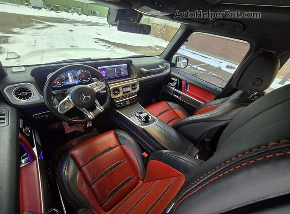 WDCYC7HJ4KX313508 2019 MERCEDES-BENZ G-CLASS White Widok tylnych siedzeń