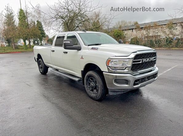 3C6UR5HL2PG614435 2023 RAM 2500 Белый Задняя левая четверть