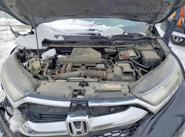 2HKRW2H96HH643794 2017 HONDA CRV Черный Вид подкапотного пространства
