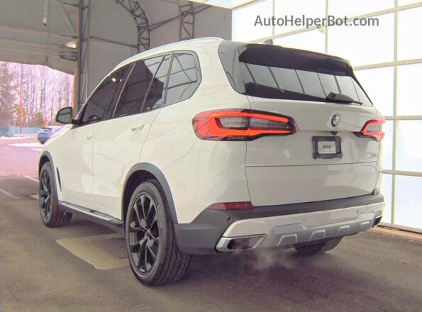 5UXCR6C55KLK82410 2019 BMW X5 Белый Задняя правая четверть