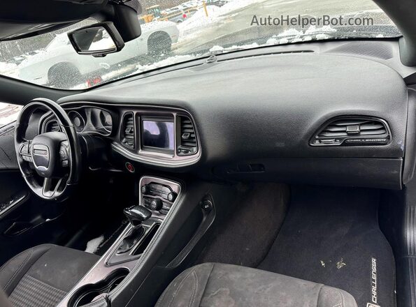 2C3CDZBT8JH141994 2018 DODGE CHALLENGER Gray Вид панелі приладів