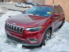 2019 Jeep Cherokee Limited Бордовый vin: 1C4PJMDX9KD379618