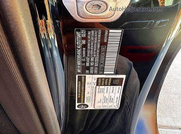 W1KYJ8CA0MA041883 2021 MERCEDES-BENZ AMG Черный Вид задней части салона