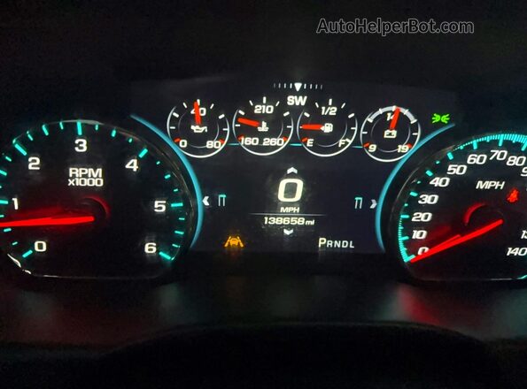 3GTU2PEJ0HG241280 2017 GMC SIERRA Белый Вид щитка приборов