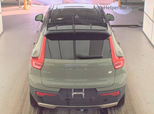 YV4ED3UB1N2758705 2022 VOLVO XC40 Серый Панорамный вид салона 360°
