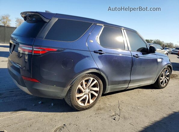 SALRRBBV4HA045653 2017 LAND ROVER DISCOVERY Синий Передняя правая четверть
