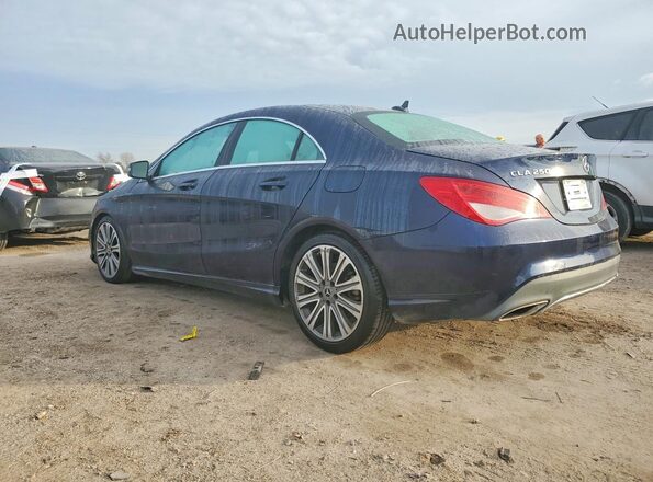 WDDSJ4EB4JN589832 2018 MERCEDES-BENZ CLA-CLASS Blue Rear right