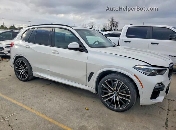 5UXCR4C05LLW63894 2020 BMW X5 White Vista frontal