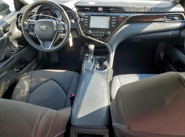 4T1B11HK2KU704600 2019 TOYOTA CAMRY Синий Вид щитка приборов