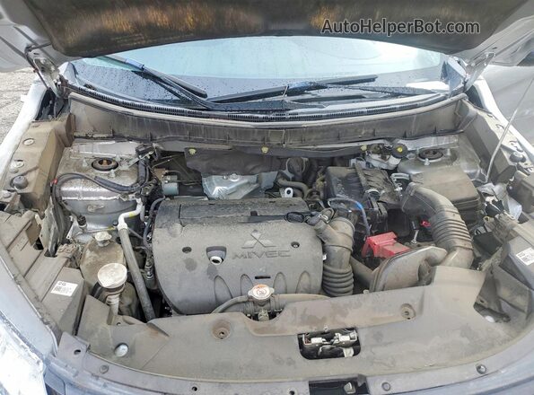 JA4ARUAU5MU009868 2021 MITSUBISHI OUTLANDER Серебряный Вид наклейки с VIN-кодом