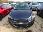 2016 Chevrolet Sonic Lt Синий vin: 1G1JC6SH2G4133954