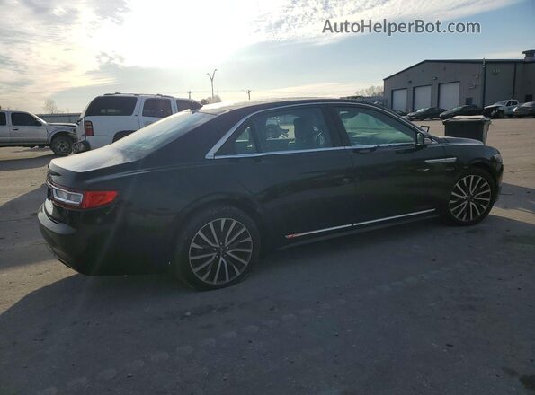 1LN6L9SK1J5603530 2018 LINCOLN CONTINENTA Черный Передняя правая четверть