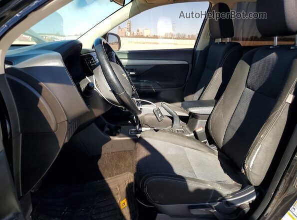 JA4AD3A34GZ040231 2016 MITSUBISHI OUTLANDER Черный Вид панели приборов