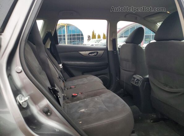 KNMAT2MV7GP626014 2016 NISSAN ROGUE Gray Vista del compartimento del motor