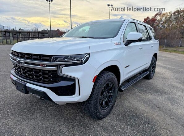 1GNSKPKDXMR201487 2021 CHEVROLET TAHOE Белый Задняя левая четверть