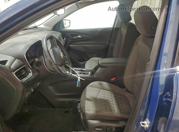 3GNAXUEG5RL242450 2024 CHEVROLET EQUINOX Синий Вид панели приборов