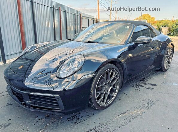 WP0CB2A93LS262748 2020 PORSCHE 911 Черный Задняя правая четверть