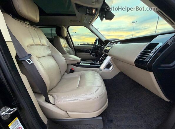 SALGS5SE0LA579304 2020 LAND ROVER RANGE Черный Вид сзади