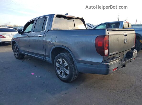5FPYK3F79KB002344 2019 HONDA RIDGELINE Gray Задня права чверть