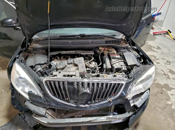 1G4PR5SK6H4109885 2017 BUICK VERANO Черный Вид подкапотного пространства