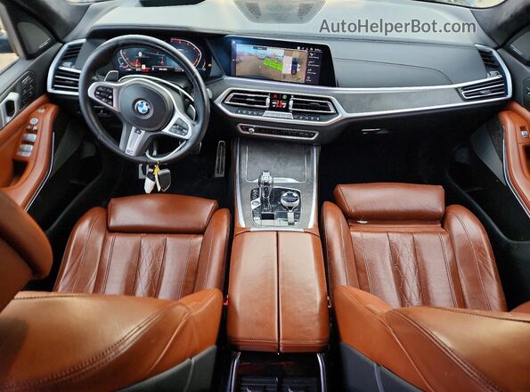 5UXCX4C55KLS37056 2019 BMW X7 Синий Вид щитка приборов