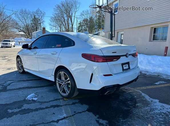 WBA13AL06M7G83218 2021 BMW M2 White Tył prawy