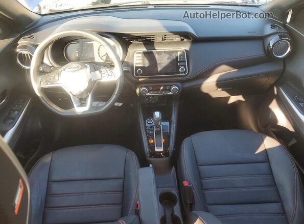 3N1CP5CU7KL491535 2019 NISSAN KICKS Blue Widok zestawu wskaźników