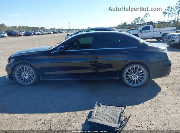 55SWF4JB0HU211520 2017 MERCEDES-BENZ C-CLASS Black Widok wnętrza 360 stopni