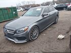 2017 Mercedes-benz C 300 Sport Gray vin: 55SWF4JB0HU222906