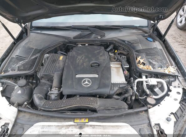 55SWF4JB0HU222906 2017 MERCEDES-BENZ C-CLASS Gray Rear view