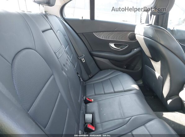 55SWF4JB0HU223599 2017 MERCEDES-BENZ C-CLASS Black Widok naklejki z numerem VIN