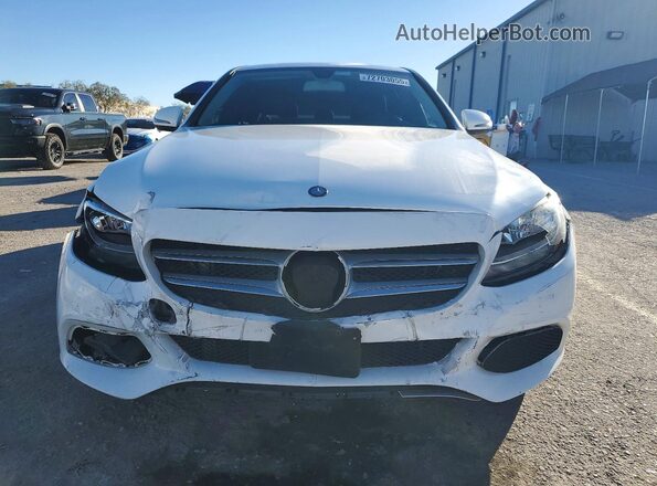 55SWF4JB1GU099437 2016 MERCEDES-BENZ C White Widok z przodu