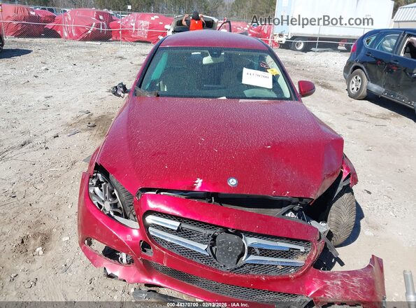 55SWF4JB1GU112140 2016 MERCEDES-BENZ C-CLASS Red Вид панелі приладів