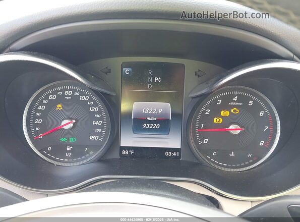 55SWF4JB1JU234570 2018 MERCEDES-BENZ C-CLASS Light Blue Rear seats view