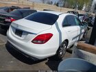 2018 Mercedes-benz C 300   White vin: 55SWF4JB1JU236433