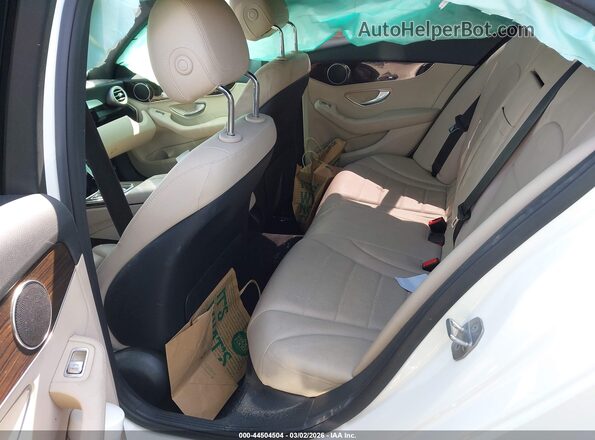 55SWF4JB1JU236433 2018 MERCEDES-BENZ C-CLASS White VIN կոդի պիտակի տեսք