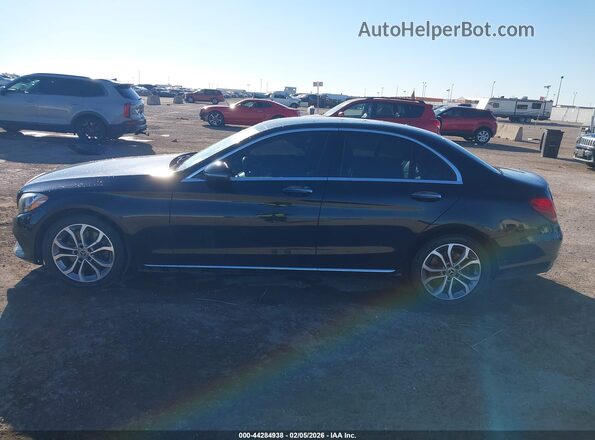 55SWF4JB2HU214838 2017 MERCEDES-BENZ C-CLASS Black Панорамний вид салону 360°