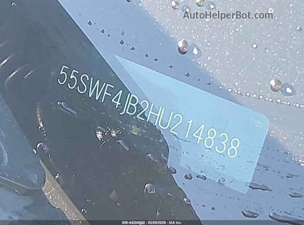 55SWF4JB2HU214838 2017 MERCEDES-BENZ C-CLASS Black 