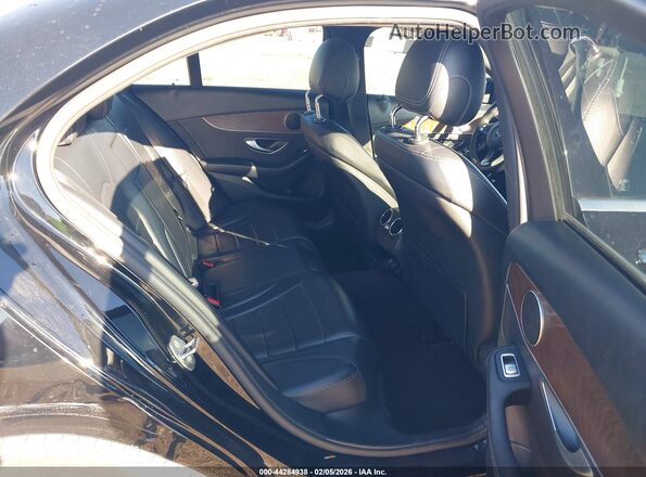 55SWF4JB2HU214838 2017 MERCEDES-BENZ C-CLASS Black Вид наклейки з VIN-кодом